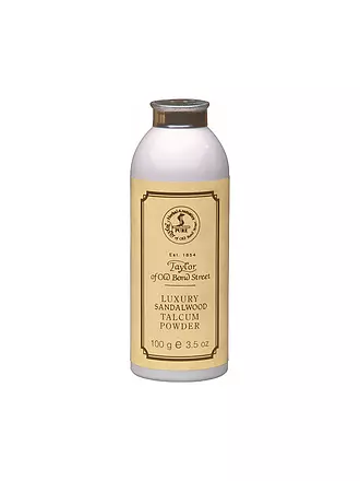 TAYLOR OF OLD BOND STREET | "Sandalwood" Luxury Talcum Powder 100g | 